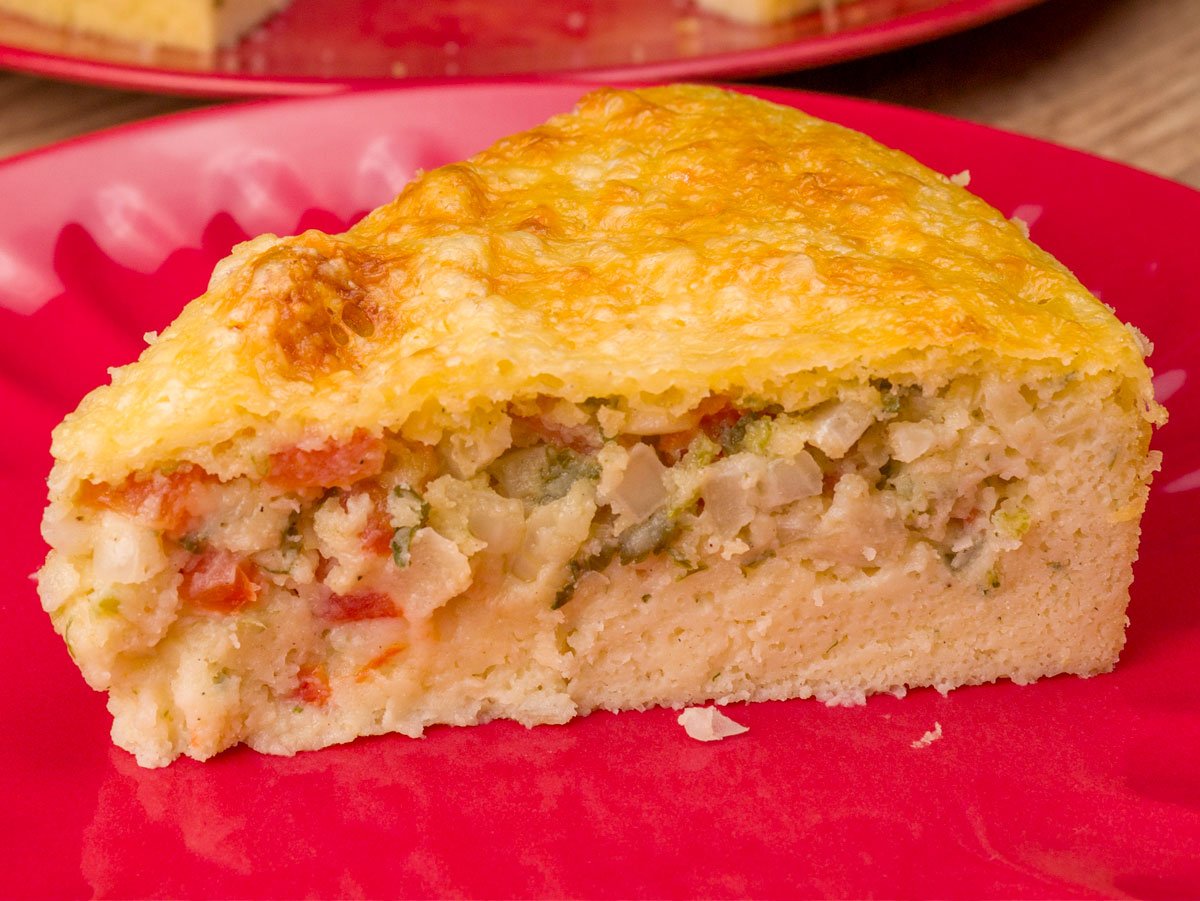 Foto da receita Como fazer Torta de Vinagrete na Airfryer